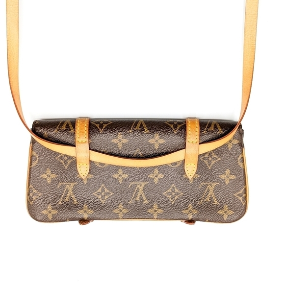 Authentic Louis Vuitton Monogram Marelle Belt Bum Bag Unisex - Picture 2 of 12